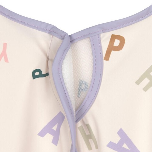 LONG SLEVE APRON LILA