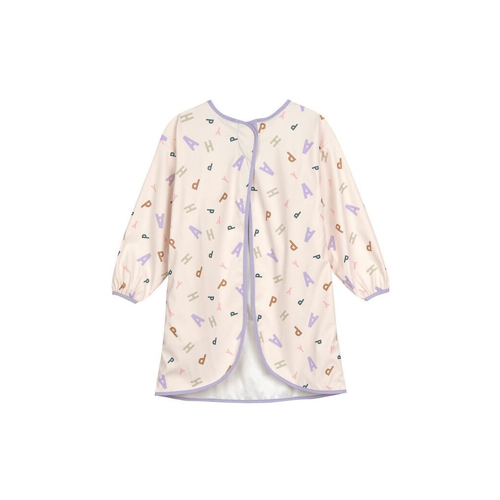 LONG SLEVE APRON LILA