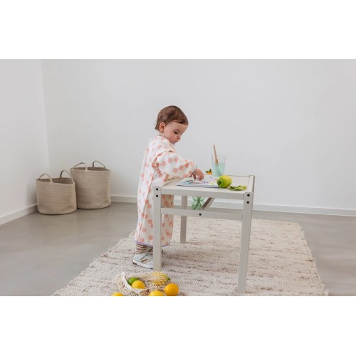 LONG SLEVE APRON PASTEL