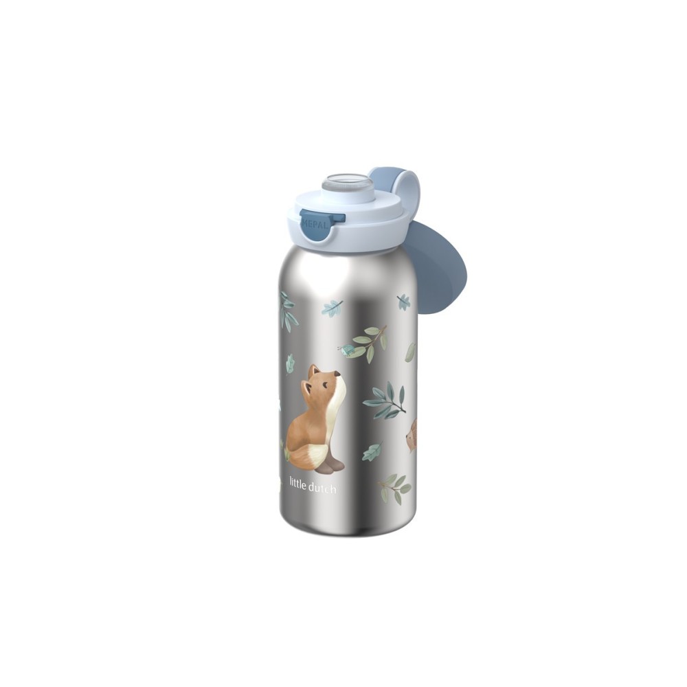 BOTELLA FLIP CAP ACERO FOREST AZUL 2