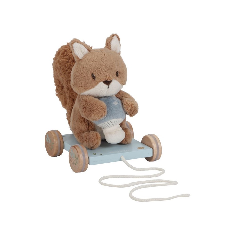 ARRASTRE ARDILLA PELUCHE FORES AZUL