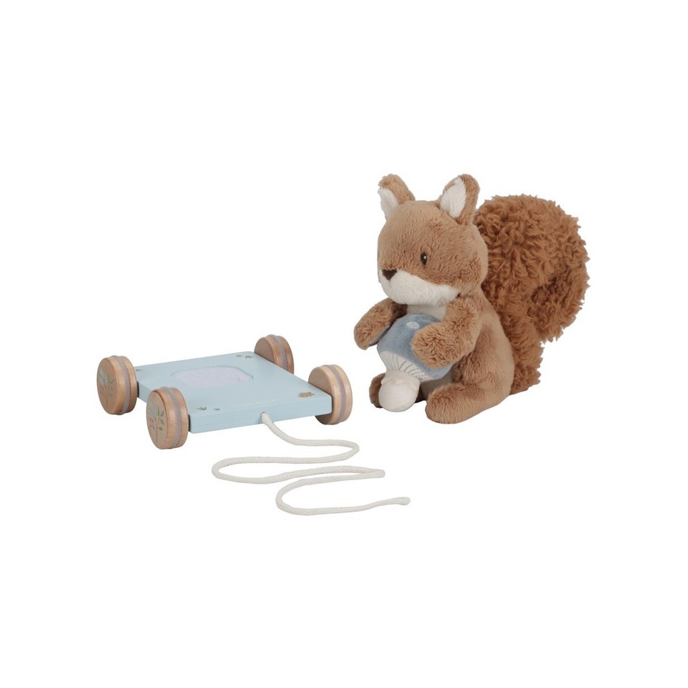 ARRASTRE ARDILLA PELUCHE FORES AZUL