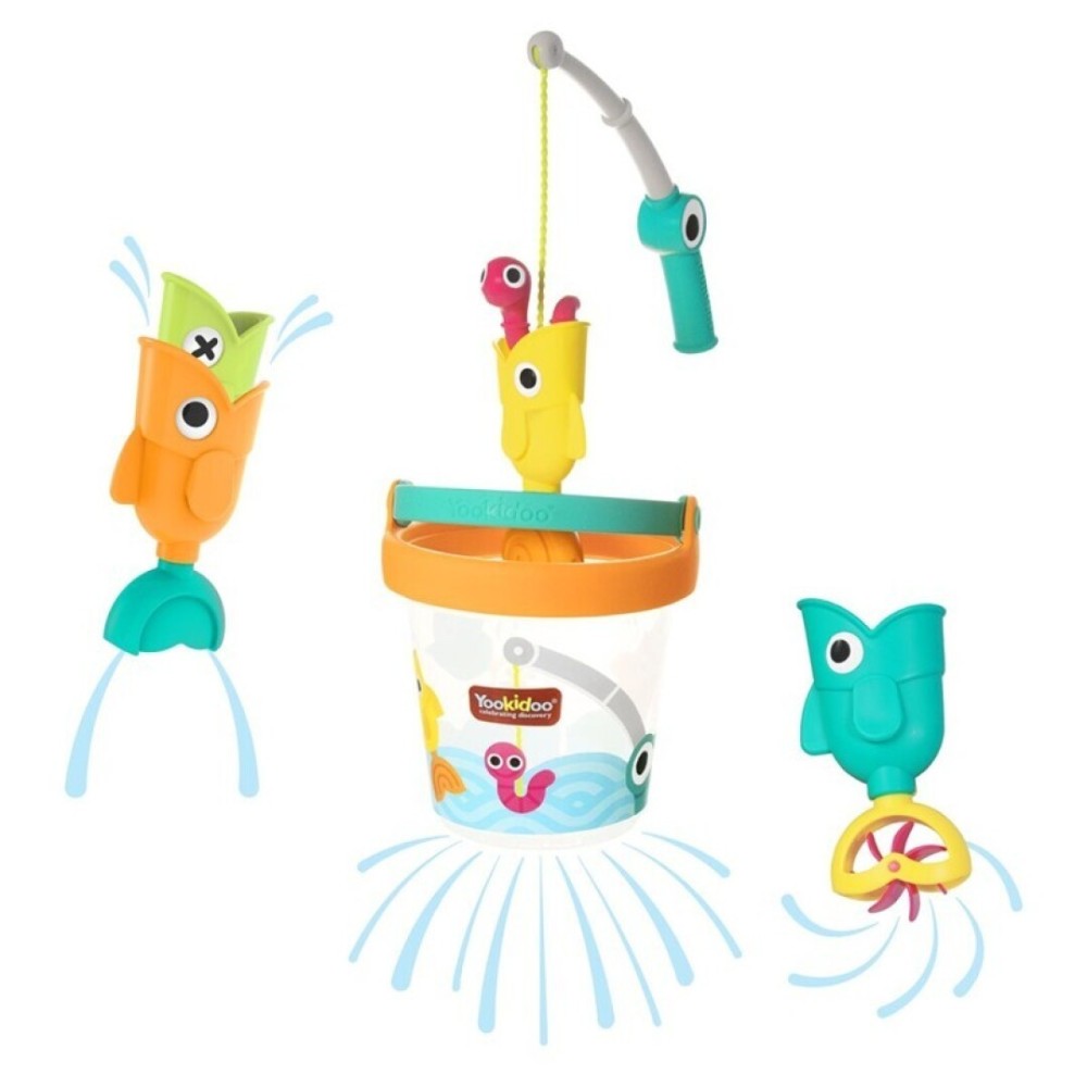 CUBO CON JUEGO DE PESCA
