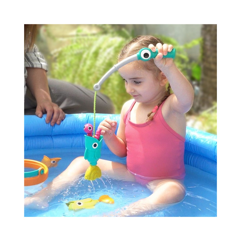 CUBO CON JUEGO DE PESCA