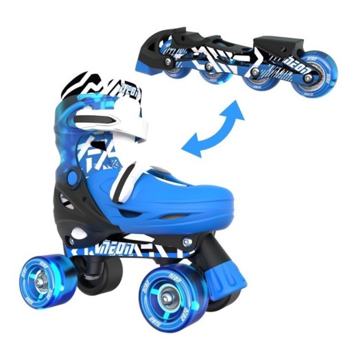 PATINES COMBO NEON GOT 34-37 AZUL MARINO