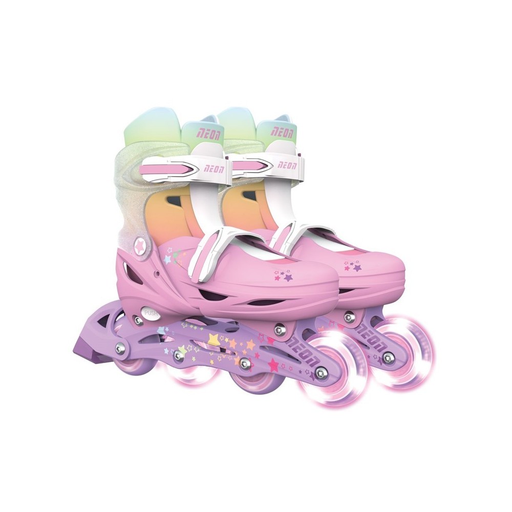 PATINES COMBO NEON RAIN 30-33 ROSA