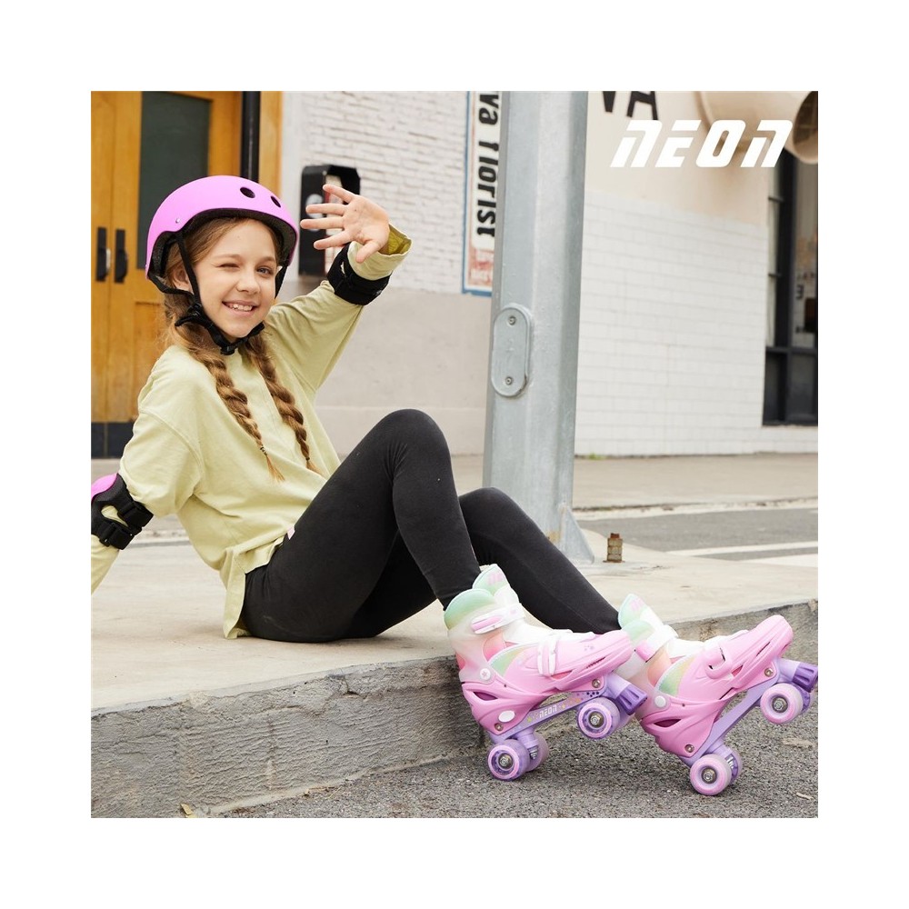 PATINES COMBO NEON RAIN 30-33 ROSA