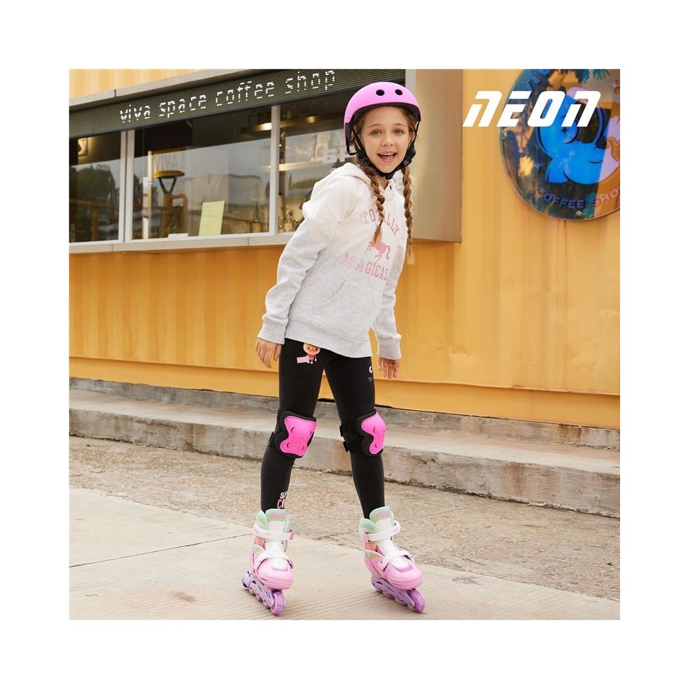 PATINES COMBO NEON RAIN 30-33 ROSA
