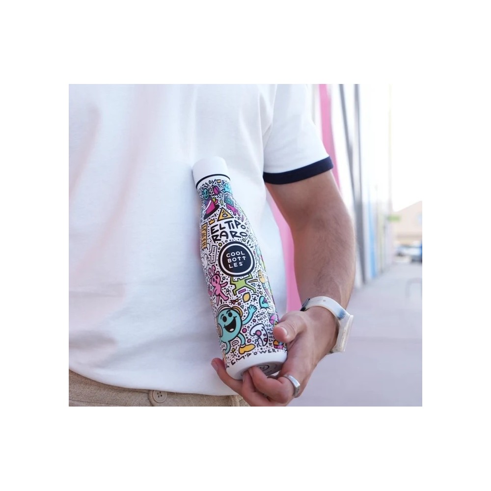 BOTELLA AGUA ILUSTRACIONES 500 POSITIVE REVOLUTION