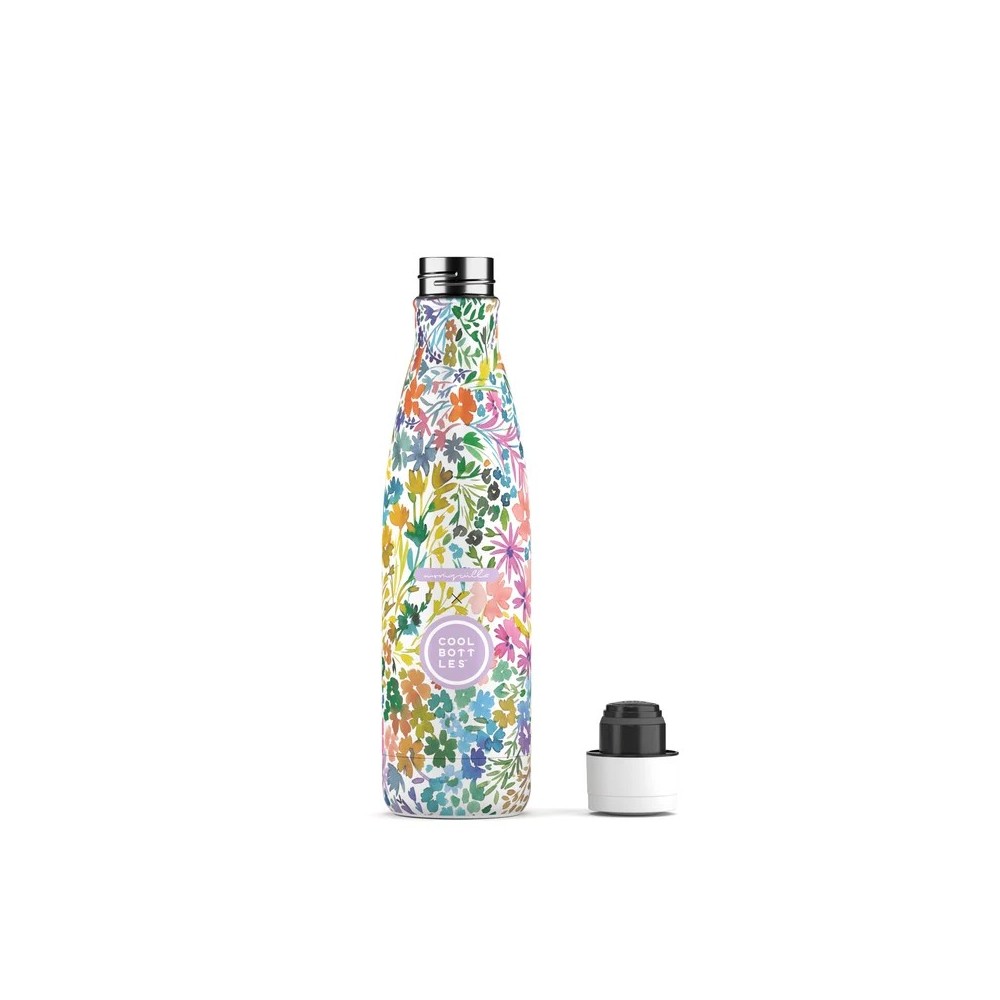 BOTELLA AGUA ILUSTRACIONES 500 EVER BLOOM 2