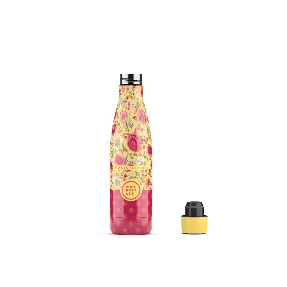 BOTELLA AGUA ILUSTRACIONES 500 LOVE FLAMENCO