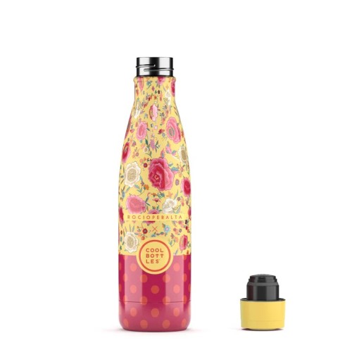 BOTELLA AGUA ILUSTRACIONES 500 LOVE FLAMENCO