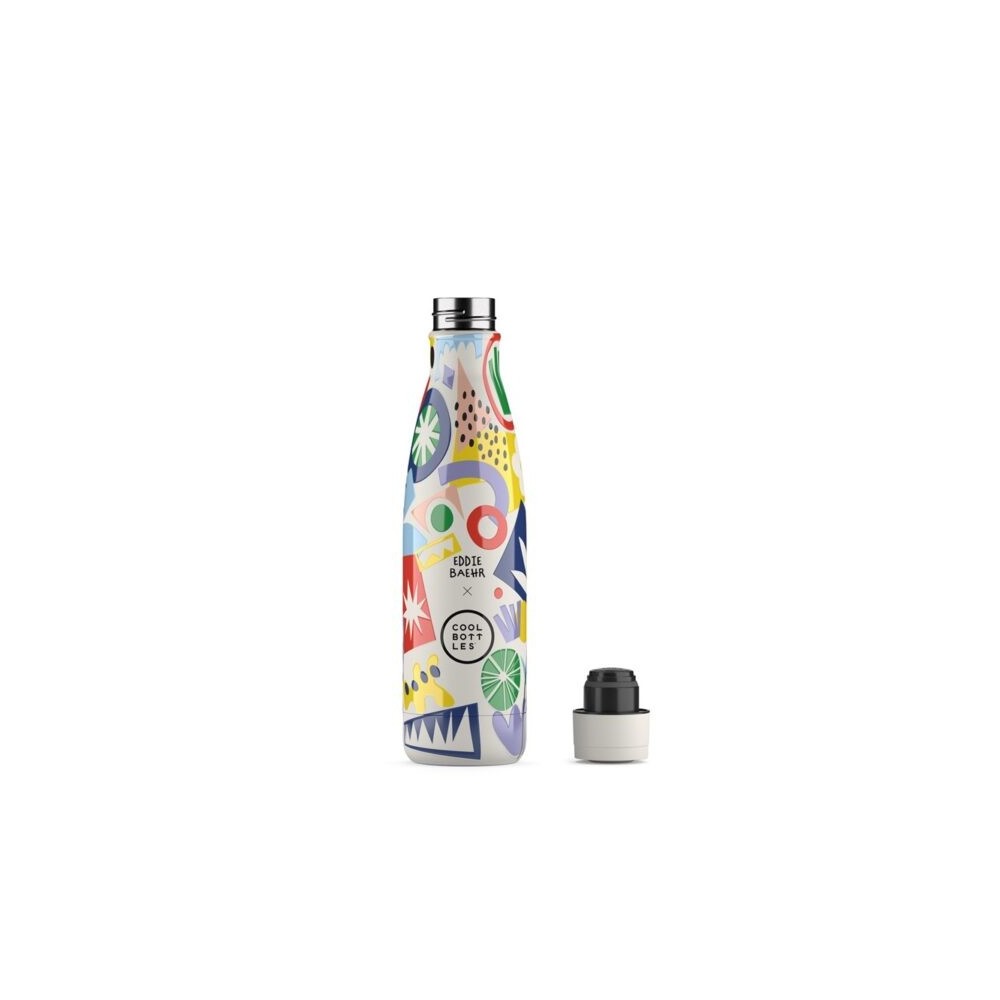 BOTELLA AGUA ILUSTRACIONES 500 ELECTRIC GARDEN 2