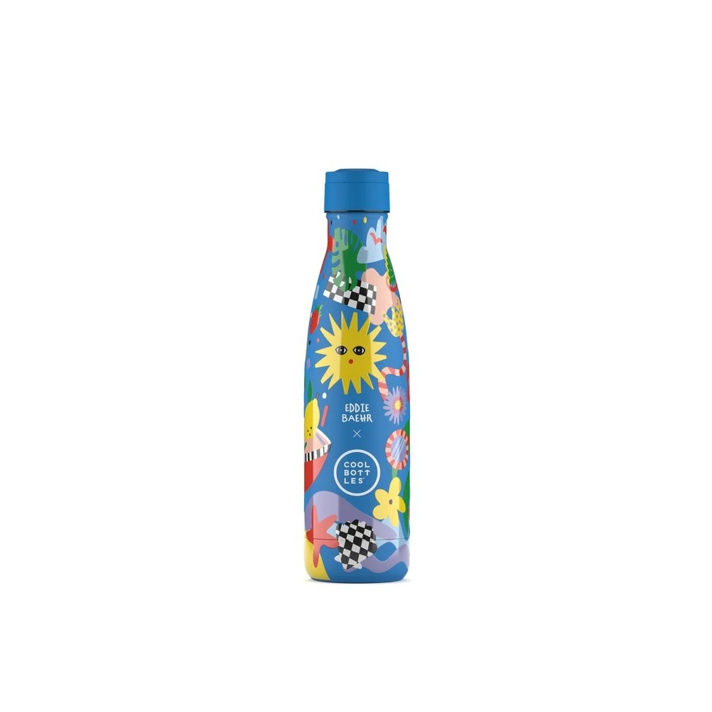 BOTELLA AGUA ILUSTRACIONES 500 SUNSHINE FIESTA