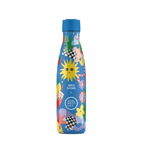 BOTELLA AGUA ILUSTRACIONES 500 SUNSHINE FIESTA