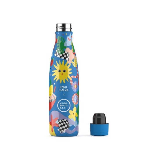 BOTELLA AGUA ILUSTRACIONES 500 SUNSHINE FIESTA