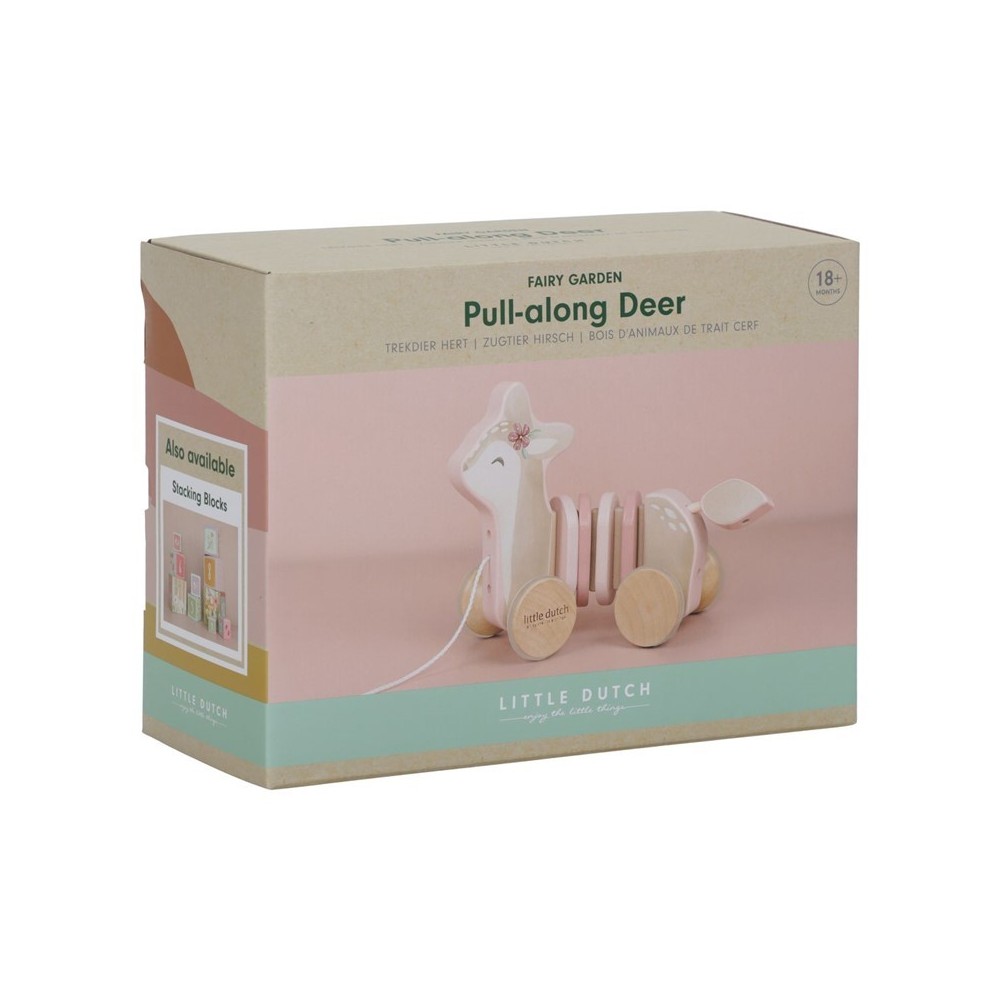 ARRASTRE CIERVO FSC FAIRY GARD ROSA 2