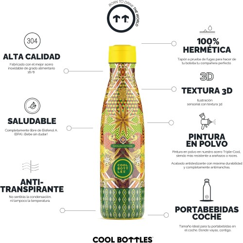 BOTELLA AGUA ILUSTRACIONES 500 MYSTICAL LION