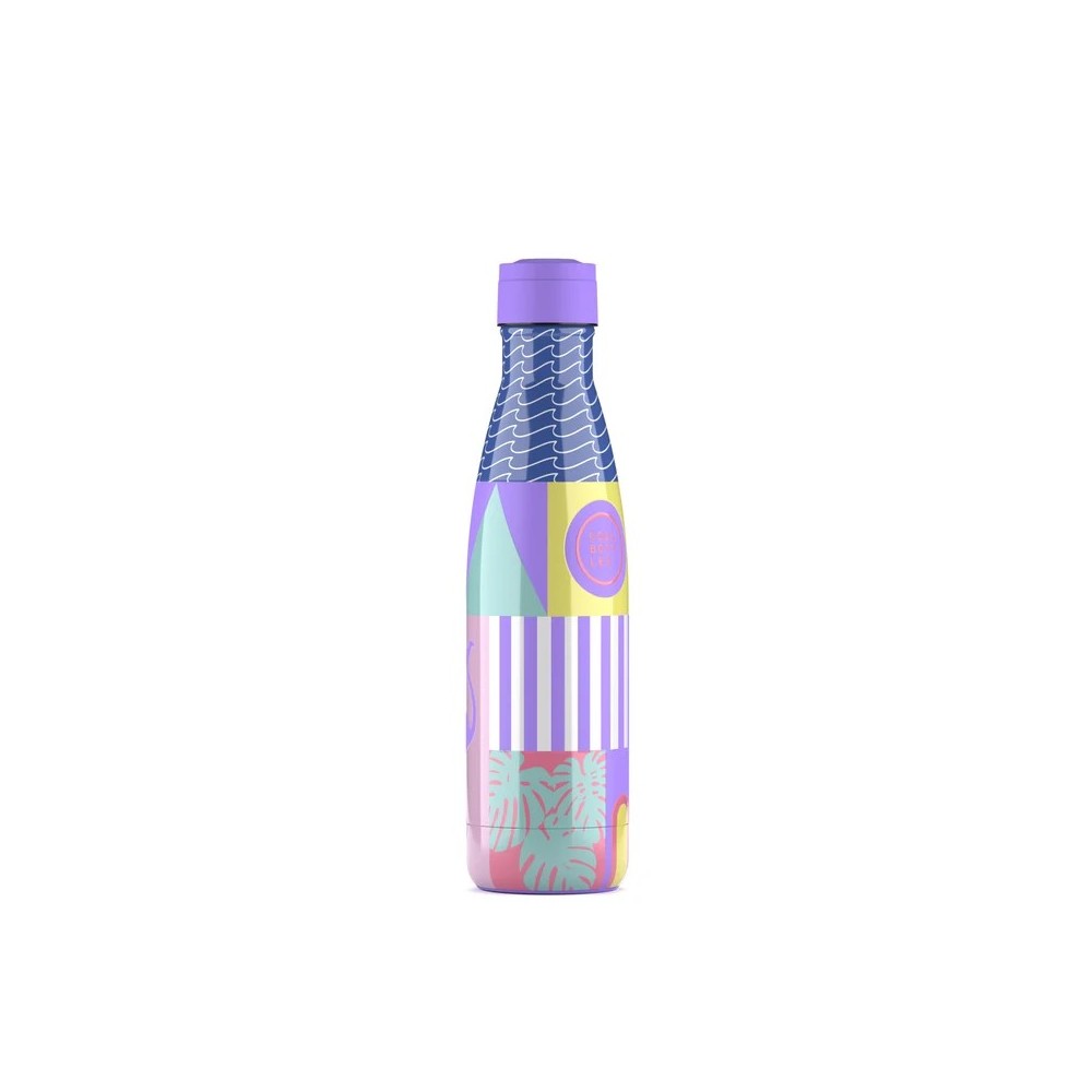 BOTELLA AGUA ILUSTRACIONES 500 BLANCO