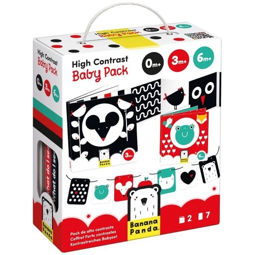 HIGH CONTRAST BABY PACK 6+ UN