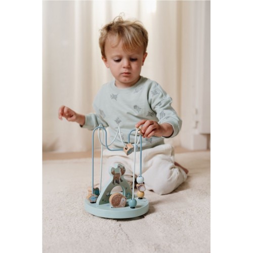 ESPIRAL DE CUENTAS FOREST FRIE AZUL