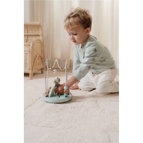 ESPIRAL DE CUENTAS FOREST FRIE AZUL