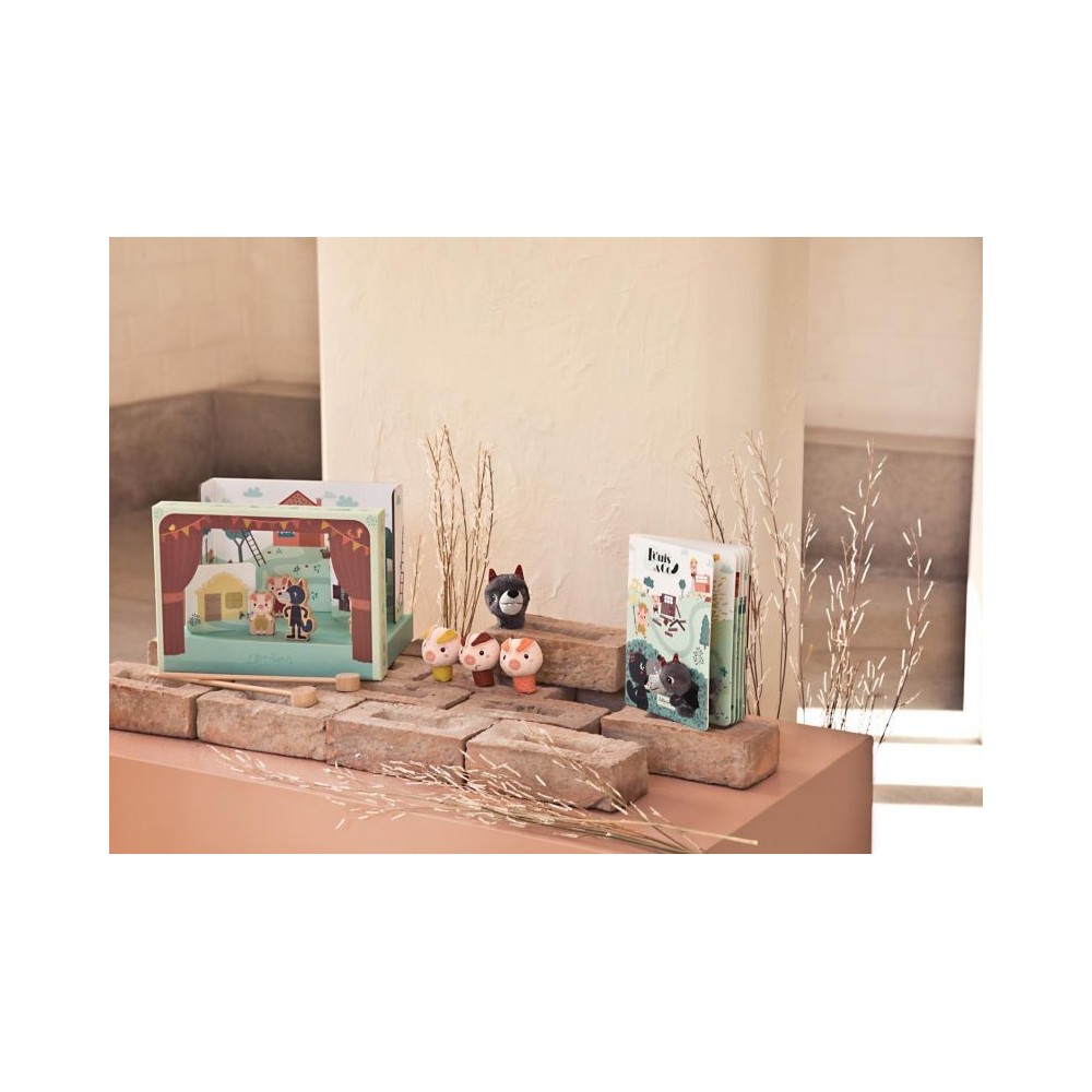 LOBO Y LOS CERDITOS MARIONETAS