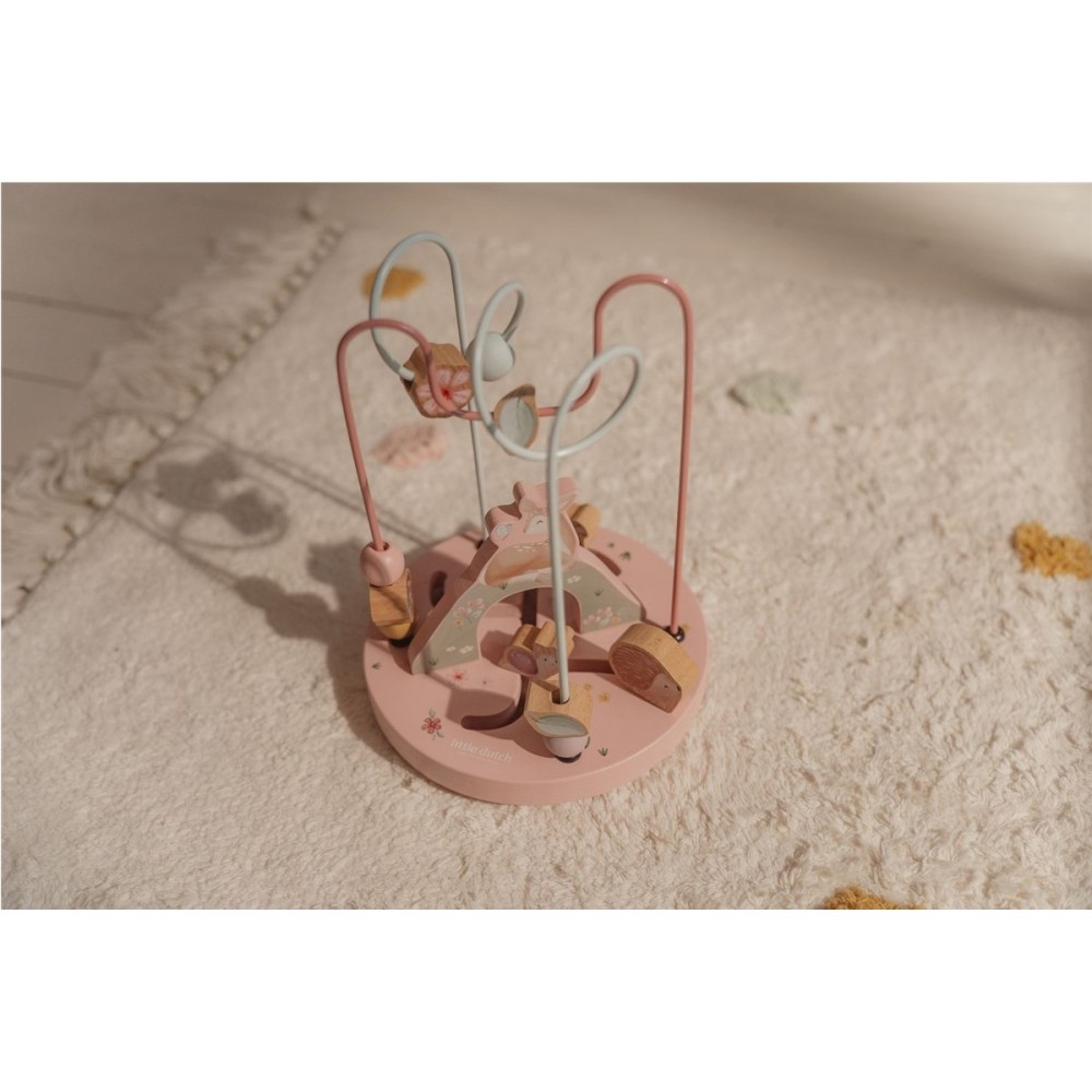 ESPIRAL DE CUENTAS FAIRY GARDE ROSA 2