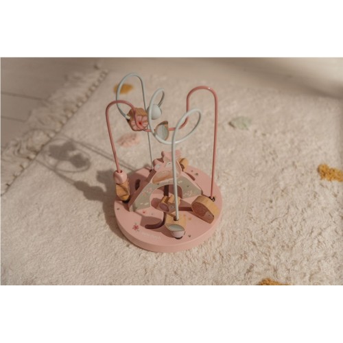 ESPIRAL DE CUENTAS FAIRY GARDE ROSA