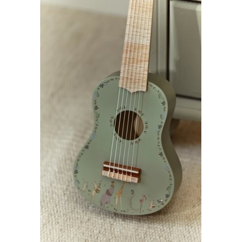 GUITARRA DE MADERA VERDE FSC