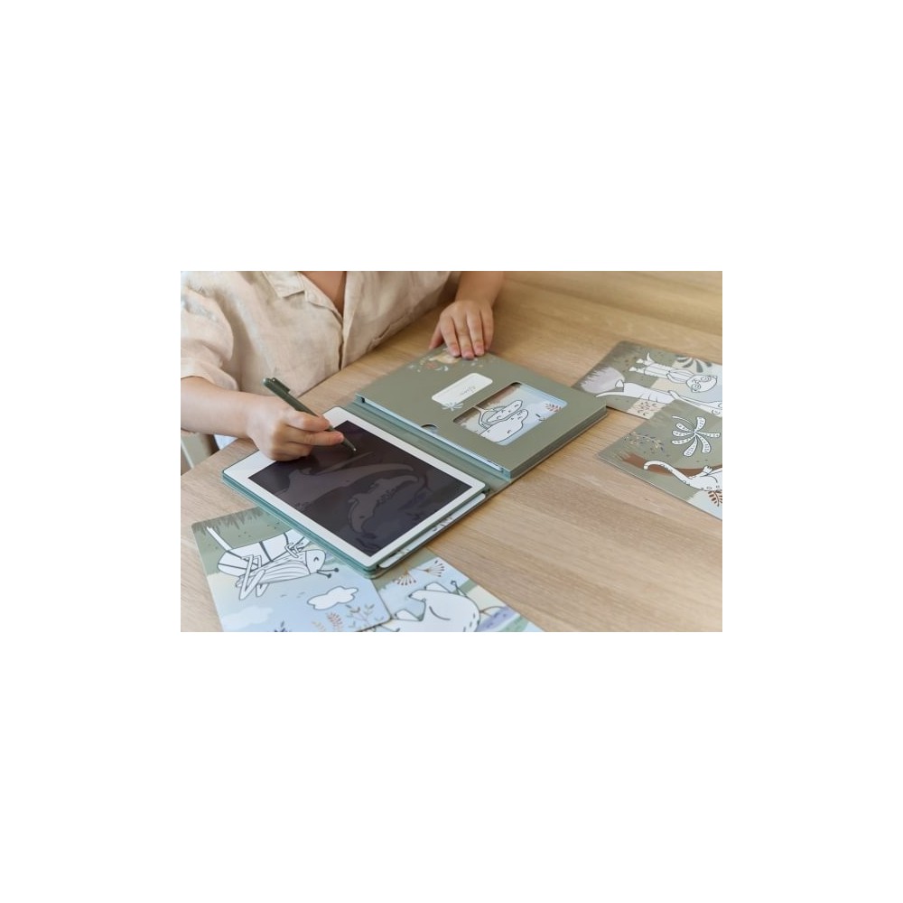 TABLET DE DIBUJO VERDE SAFARI
