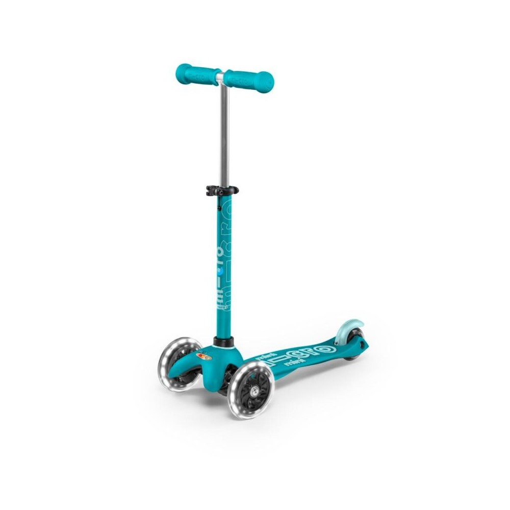 MINI MICRO DELUXE LED PATINETA AQUA