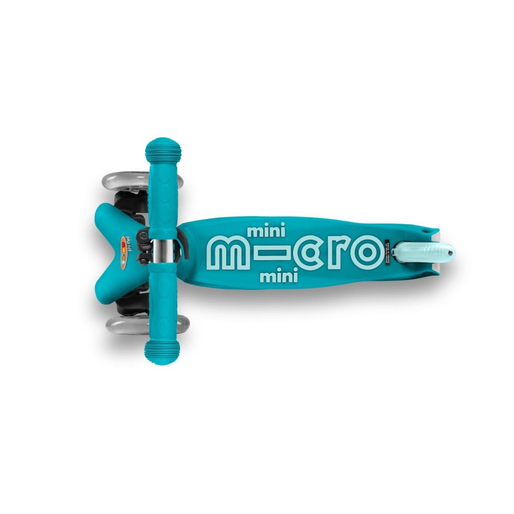MINI MICRO DELUXE LED PATINETA AQUA