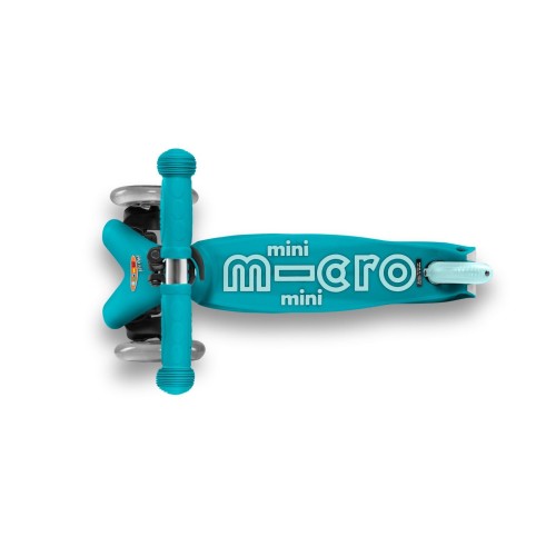 MINI MICRO DELUXE LED PATINETA AQUA