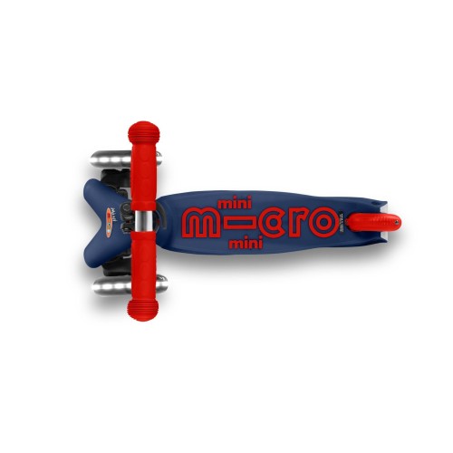 MINI MICRO DELUXE LED PATINETA RED