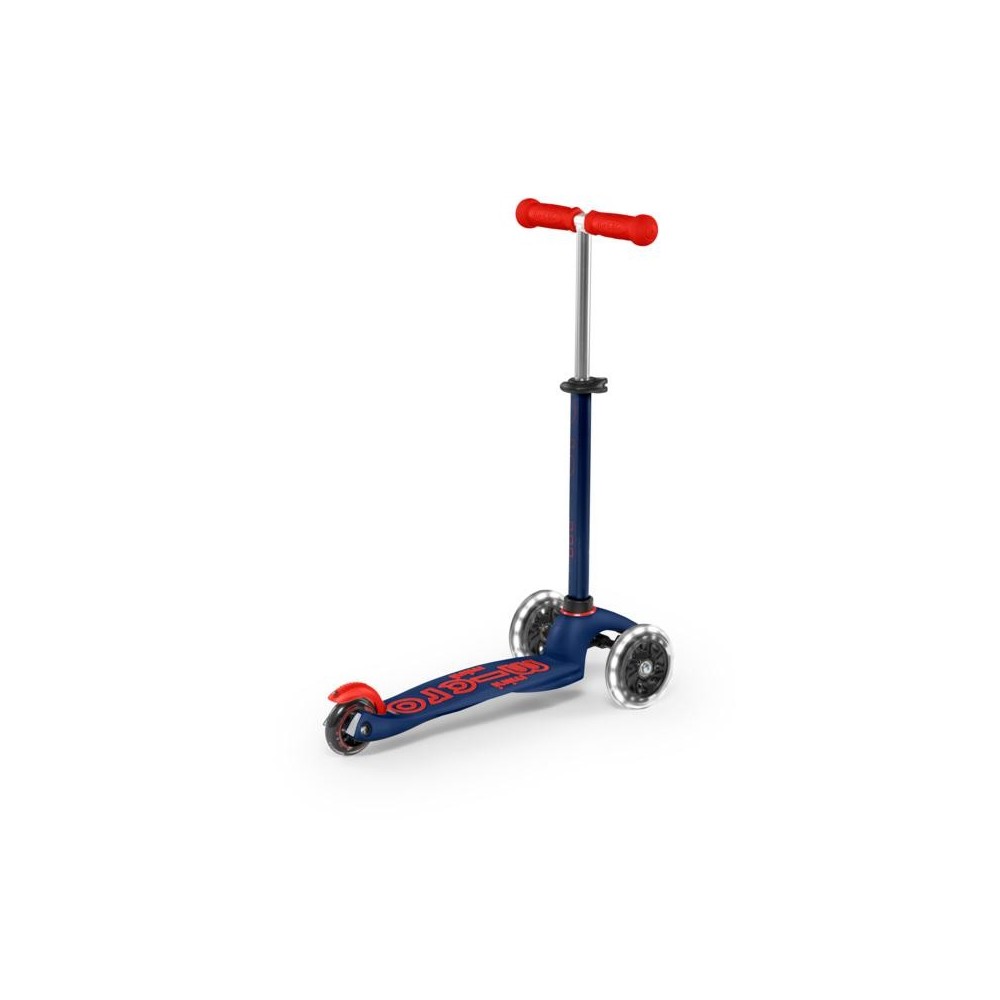 MINI MICRO DELUXE LED PATINETA RED