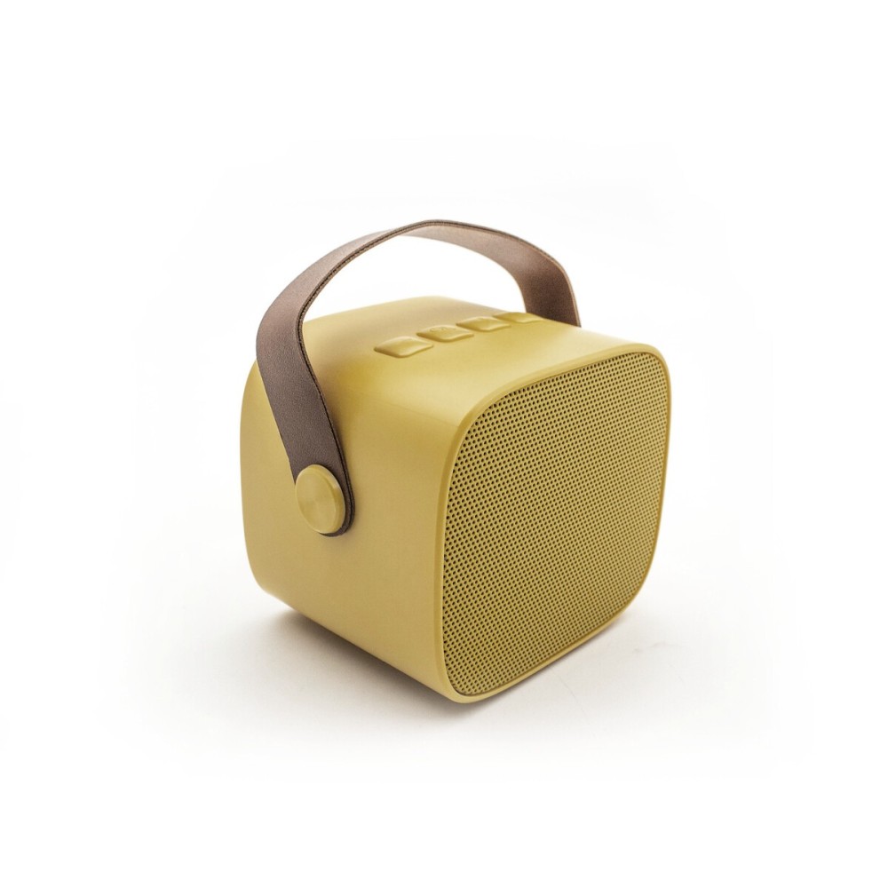 Karaoke - Altavoz Bluetooth con micrófono Amarillo 2