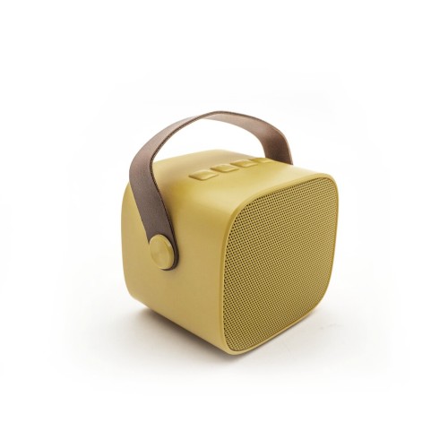 Karaoke - Altavoz Bluetooth con micrófono Amarillo