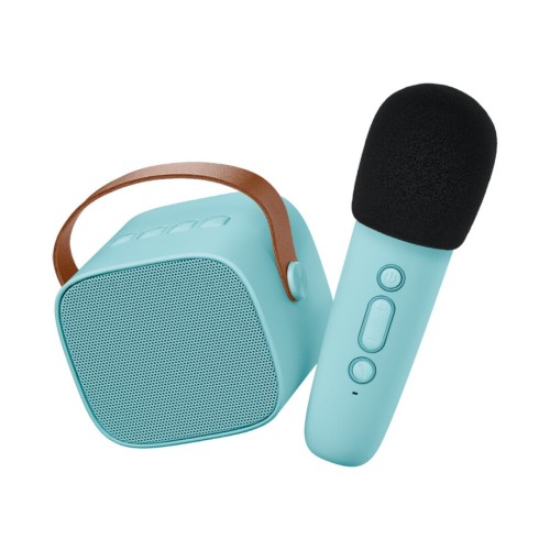 Karaoke - Altavoz Bluetooth con micrófono Azul