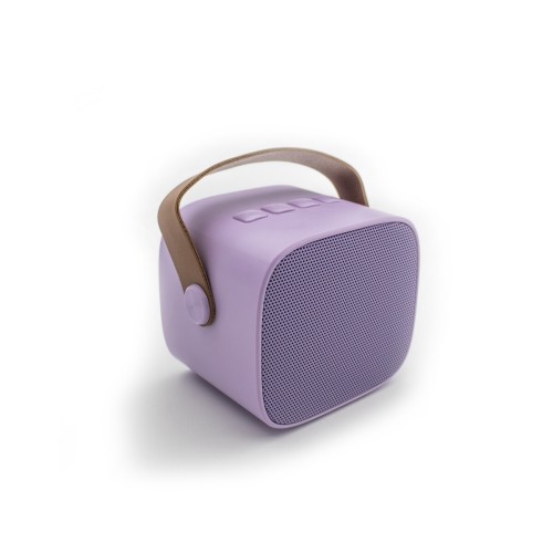 Karaoke - Altavoz Bluetooth con micrófono Violeta