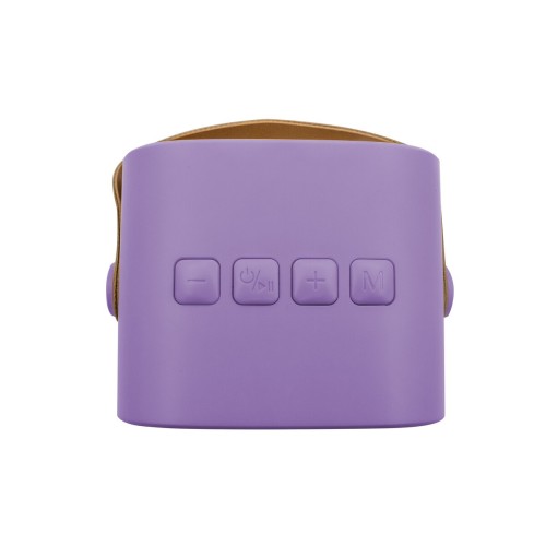Karaoke - Altavoz Bluetooth con micrófono Violeta