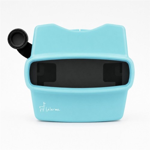 VISOR 3D RETRO AZUL C