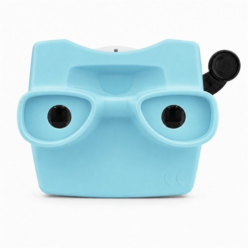 VISOR 3D RETRO AZUL C