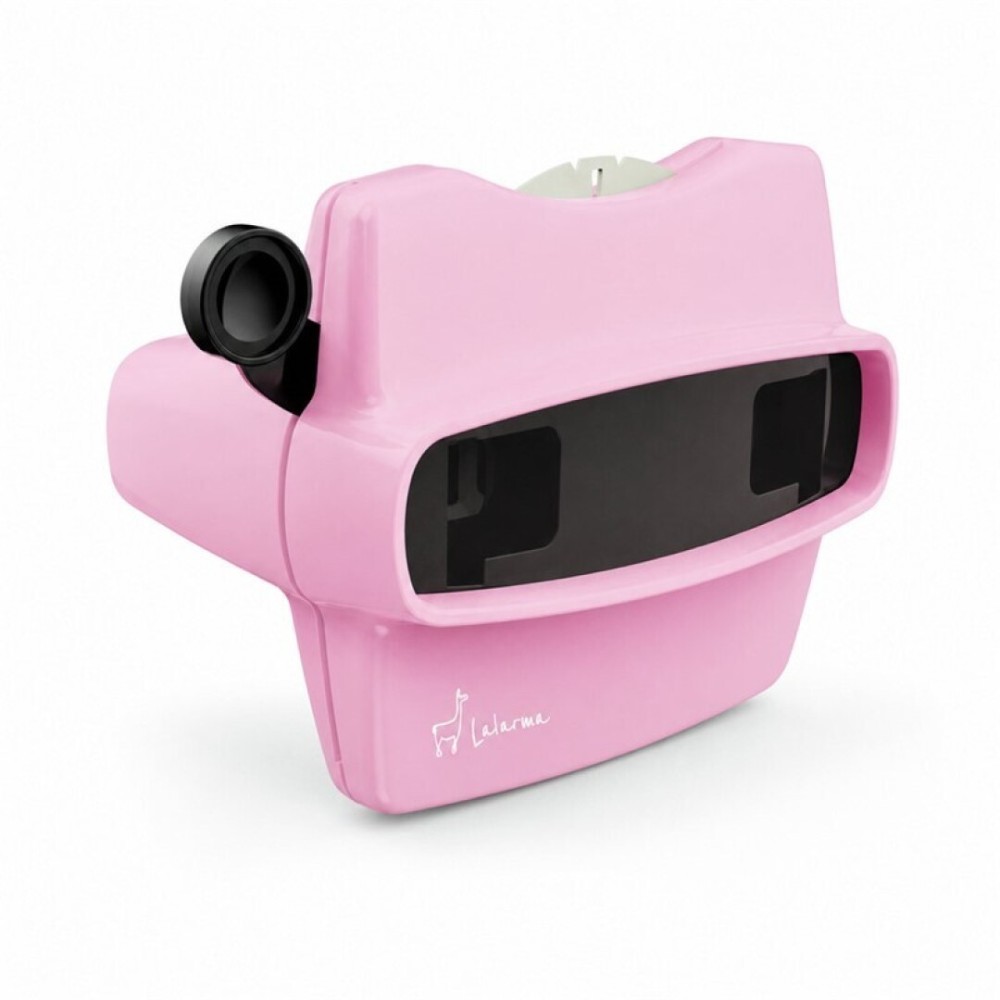 VISOR 3D RETRO ROSA