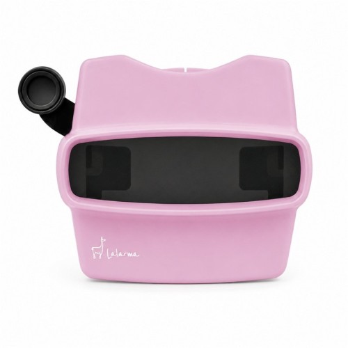 VISOR 3D RETRO ROSA