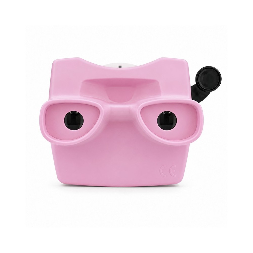 VISOR 3D RETRO ROSA