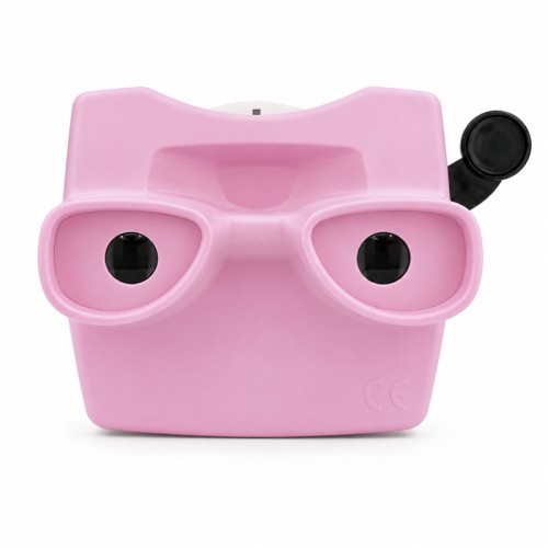 VISOR 3D RETRO ROSA