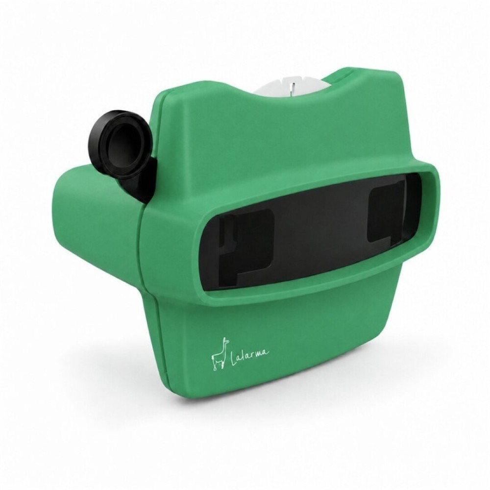 VISOR 3D RETRO VERDE