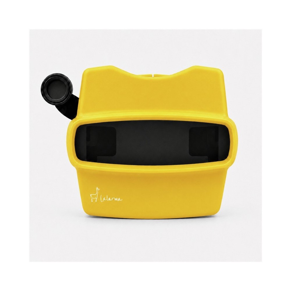 VISOR 3D RETRO AMARILLO 2