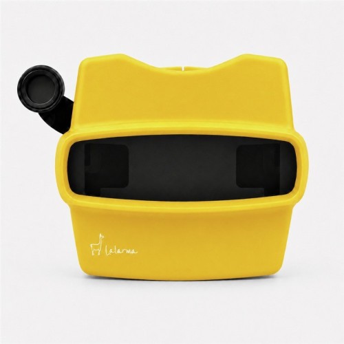 VISOR 3D RETRO AMARILLO